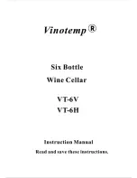 Vinotemp VT-6H Instruction Manual preview