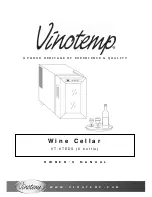 Preview for 1 page of Vinotemp VT-6TEDS Owner'S Manual