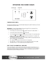 Предварительный просмотр 8 страницы Vinotemp VT-8WC-OP Owner'S Manual