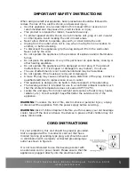 Preview for 5 page of Vinotemp VT-B C 32SB10 Owner'S Manual