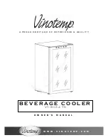 Vinotemp VT-BC34 TS Owner'S Manual preview