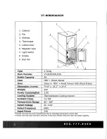 Предварительный просмотр 8 страницы Vinotemp VT-BORDEAUX1 Owner'S Manual