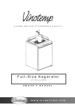 Vinotemp VT-FULLKEG Owner'S Manual preview