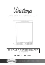 Preview for 1 page of Vinotemp VT-ODSBREF Owner'S Manual