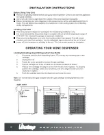 Предварительный просмотр 8 страницы Vinotemp VT-WINEDISP4 Owner'S Manual