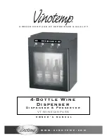 Предварительный просмотр 1 страницы Vinotemp VT-WINEDISP4SS Owner'S Manual