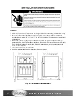 Preview for 6 page of Vinotemp VT-WineDraw4 Owner'S Manual