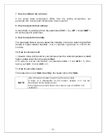 Preview for 10 page of Vinotemp WINE-MATE WM-12000SSA Operation Care Installation Manual