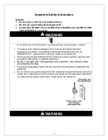 Preview for 2 page of Vinotemp WINE-MATE WM-1500HZD Installation, Use & Care Manual