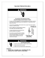 Preview for 3 page of Vinotemp WINE-MATE WM-1500SS Installation, Operation & Care Manual