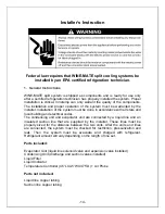 Preview for 15 page of Vinotemp Wine-Mate WM-1500SSL Installation, Operation & Care Manual