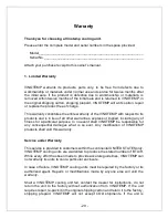 Preview for 29 page of Vinotemp WINE-MATE WM-1520SSL Installation, Operation & Care Manual