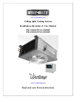 Vinotemp Wine-Mate WM-2500SSD Installation, Operation & Care Manual preview