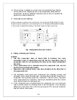 Preview for 20 page of Vinotemp Wine-Mate WM-2500SSHWC Installation, Operation & Care Manual