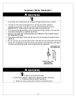 Preview for 2 page of Vinotemp WINE-MATE WM-2500SSIWC Operation Care Installation Manual