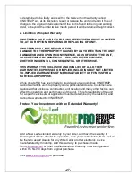 Preview for 28 page of Vinotemp WINE-MATE WM-2500SSIWC Operation Care Installation Manual