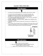 Preview for 2 page of Vinotemp WINE-MATE WM-2500SSLWC Operation Care Installation Manual