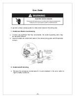 Предварительный просмотр 11 страницы Vinotemp WINE-MATE WM-2500SSLWC Operation Care Installation Manual