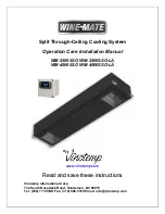 Vinotemp WINE-MATE WM-2500SSO Operation Care Installation Manual предпросмотр