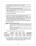 Preview for 19 page of Vinotemp WINE-MATE WM-2500SSVWC Operation Care Installation Manual