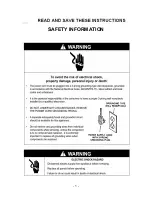 Preview for 2 page of Vinotemp WINE-MATE WM-3500HZD Service Manual