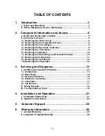 Preview for 3 page of Vinotemp WINE-MATE WM-3500HZD Service Manual