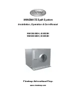 Vinotemp WINE-MATE WM-4500SSH Installation, Operation & Care Manual preview