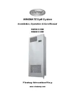 Preview for 1 page of Vinotemp WINEMATE WM1500 SSW Installation & Operation Manual