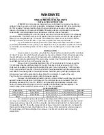 Preview for 4 page of Vinotemp WM-125C User Manual