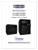 Vinotemp WM-1520HZD Installation, Use & Care Manual preview