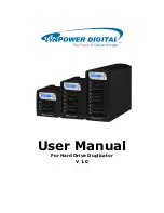 Preview for 1 page of Vinpower Hard Drive Duplicator 1.0 User Manual