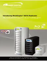 Предварительный просмотр 1 страницы Vinpower SharkCopier SATA Specification