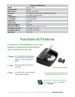 Preview for 2 page of Vinpower U-Print CDP78 Specifications