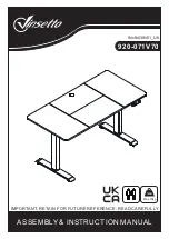 Vinsetto 920-071V70 Assembly & Instruction Manual предпросмотр