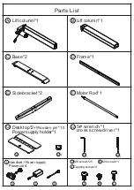 Preview for 3 page of Vinsetto 920-072V81 Assembly & Instruction Manual