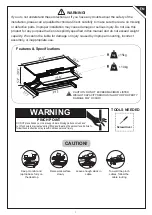 Предварительный просмотр 2 страницы Vinsetto 923-042 Assembly & Instruction Manual