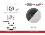 Предварительный просмотр 1 страницы Vinson Acoustics C6EMG Quick Start Manual