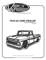 Preview for 1 page of Vintage Air 1960-63 CHEV PICK-UP Manual