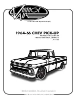 Предварительный просмотр 1 страницы Vintage Air 1964-66 CHEV PICK-UP Manual