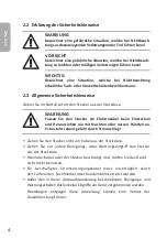 Preview for 4 page of Vintage Industries 703102 Operation Manual