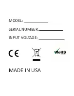 Preview for 8 page of VINTAGE SOUND AMPS REVIBE VSRV Manual