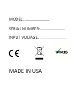 Preview for 7 page of Vintage Sound Vintage 35SC Manual