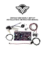 Preview for 1 page of Vintage Vibe Wurly 200 Installation Instructions Manual