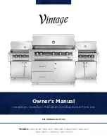 Vintage VBQ-30G Owner'S Manual preview