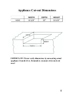 Preview for 8 page of Vintage VGSZ User Manual