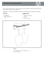 VintageView Vino Series Installation Instructions preview