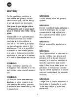 Preview for 2 page of Vintec-Cellar V 120 SG Instructions For Use Manual