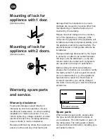 Preview for 8 page of Vintec-Cellar V 120 SP Instructions For Use Manual