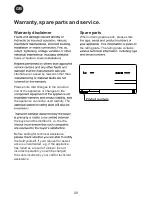 Preview for 20 page of Vintec V190 SG2EBK Instructions For Use Manual