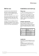 Preview for 5 page of Vintec V190SG2E-BK User Manual